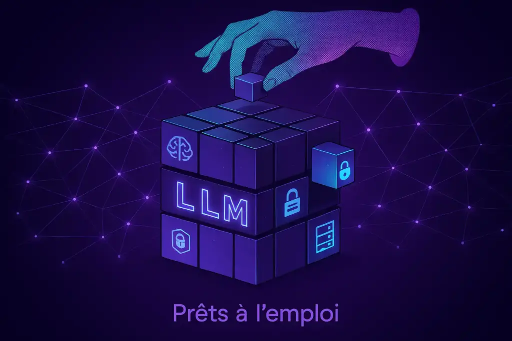 Représentation de LLM clé en main